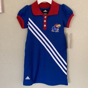 Girls small KU dress Adidas